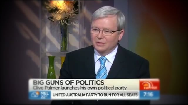 Palmer United Election 2013 spoof TVC
